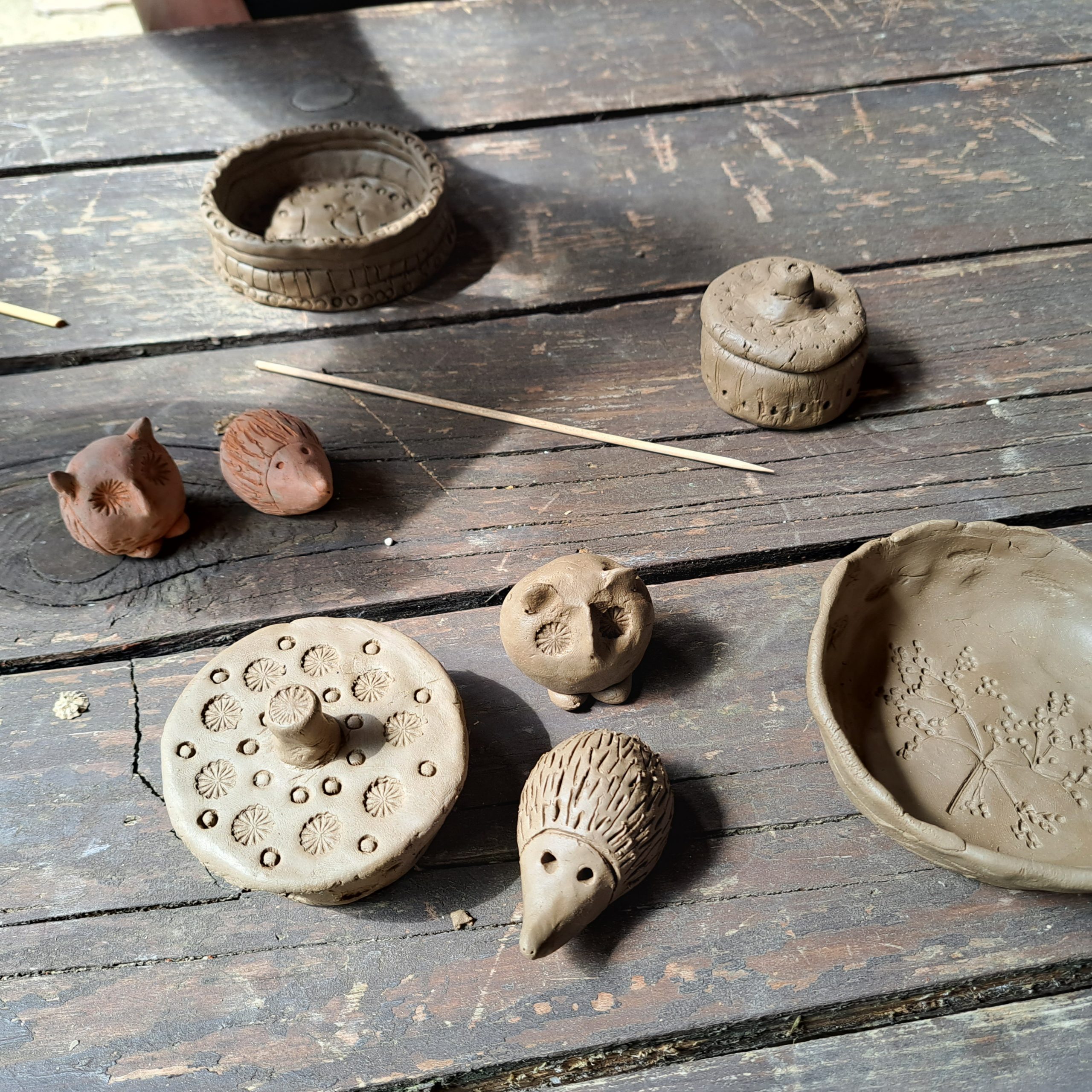 Töpfern – in dem Steinzeitpark