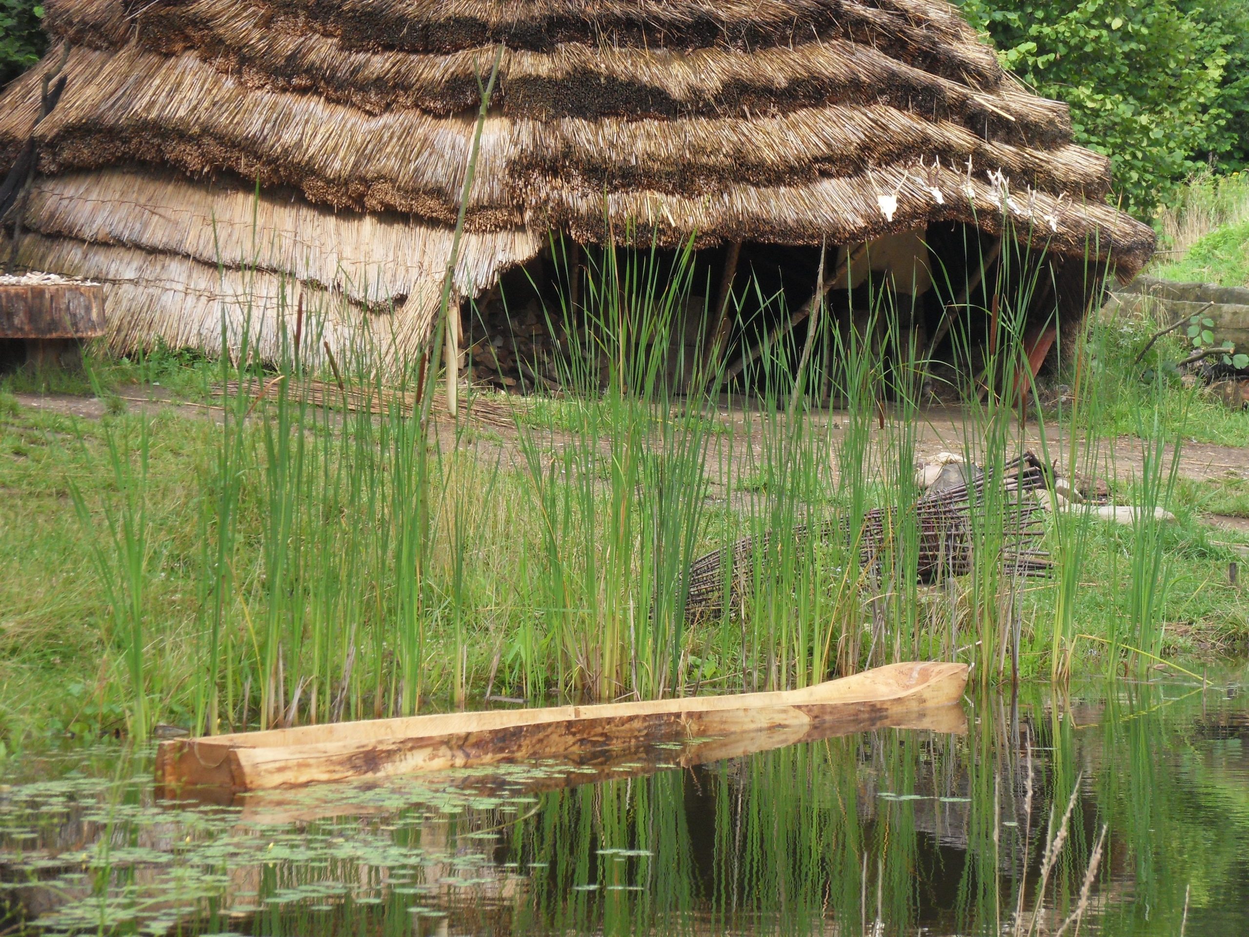 Führung durch die „alt- und mittelsteinzeit“ Siedlungen